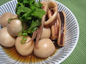 イカと里芋の煮物画像