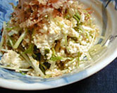 豆腐と菜のサラダ画像